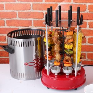 Automatic Electric BBQ Grill Stainles still-2505