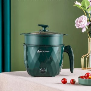 Multifunctional Mini Electric Rice Cooker Hot-pot Cooking Pot 1.5 L Non-stick