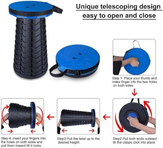 Telescopic Folding Stool