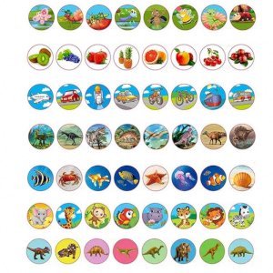 Childhood Educational Mini Sleeping Story Book Toy Slide LED Flashlights Projector Torch Lamp