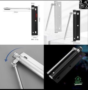 Automatic Mini Door Closer Stainless Steel