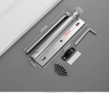 Automatic Mini Door Closer Stainless Steel