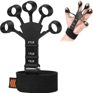 Adjustable Hand Grip Strengthener Finger Exerciser