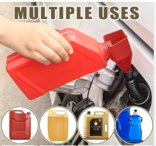 Fuel Transferring  Universal Clip-on Funnel For Dispensing Petrol, Diesel, Water, Oil, Fuel, Coolant, Kerosene