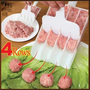 Meatballs / Pakora Maker 4-Rows