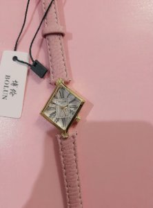 Retro Simple Square Small Dial Versatile Quartz Women's Watch