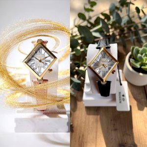 Hot Sale Fashion Leather Retro Simple Square Women's Watch