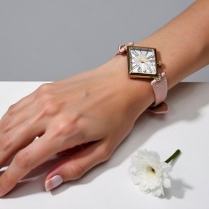 Hot Sale Fashion Leather Retro Simple Square Women's Watch